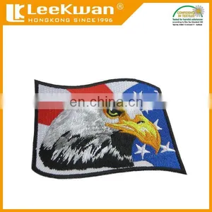 Eagle Embroidered Patch With Iron on Backing thumbnail-2