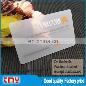 Best Price Transparent Unique Business Card Manufacturer thumbnail-3