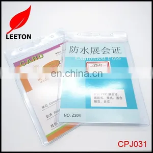 Factory Custom PVC Waterproof Exhibition ID Card Holder thumbnail-1