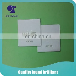 Bright Brand Reverse Satin Cloting/garment Label With Selvage thumbnail-1