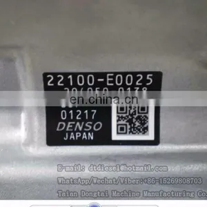 Оригинальный топливный впрыскной насос VH22100E0025 22100-E0025 для экскаватора SK330-8 с двигателем J08E thumbnail-2