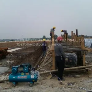 770*530mm Rectangle Inflated Formwork Used for Box Culvert Construction thumbnail-2