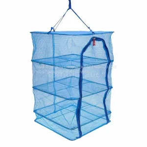 Double Zipper Design Fish Hang Dry Net, Fish Drying Net thumbnail-4