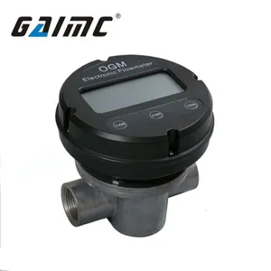 GOG600 OGM 1 Inch Thread Diesel Electronic Oval Gear Flowmeter thumbnail-1