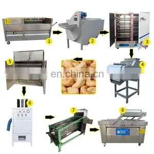 Cashew Nuts Processing Machine Hot Selling Cashew Nut Peeling Machine Cashew Nuts Steam Cooker Machine thumbnail-6
