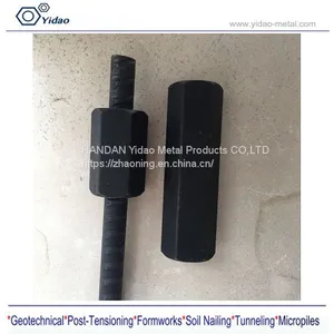 Hexagonal Coupler Long/contact Couplers/post Tensioning Bar Accessory / High Strength Thread Steel Bar Accessory thumbnail-4