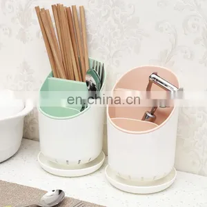 Wholesale PP Kitchen Fork Tool Spoon Strainer Chopstick Holder Chopstick Container thumbnail-2