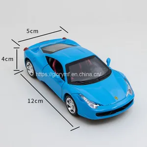 Die Cast Ferrari Model Car / 12cm Blue Function Mdoel Car Available thumbnail-1