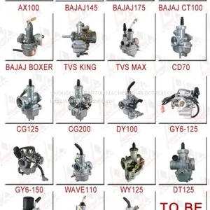 Bajaj Boxer Ct100 Motorcycle Genuine Parts Different Types of Carburetor thumbnail-4