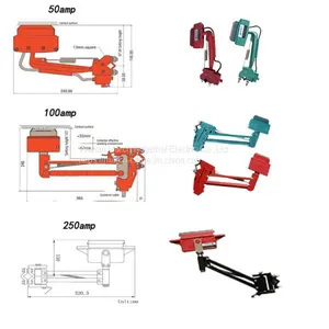 March Cheaper Price Overhead Traveller Current Collector 250amp for Bridge Crane thumbnail-4