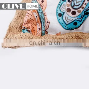 Factory Selling Patio Furniture Gold-rimmed Waterproof Printing Wholesale Outdoor Cushion Pillow thumbnail-5