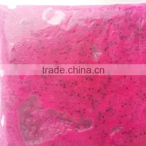 Vietnam High Quality White Frozen Dragon Fruit Puree/ Pink Pitaya thumbnail-3