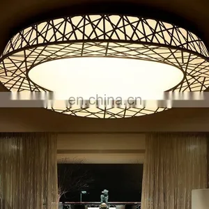 HOT Nest Shape LED Ceiling Lamp, Ultra Stylish Modern Minimalist Living Room Lamp thumbnail-1