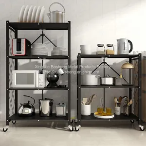 Wall Spice Rack Kitchen Storage Racks Shelves Heavy Duty Small Metal Shelf thumbnail-2