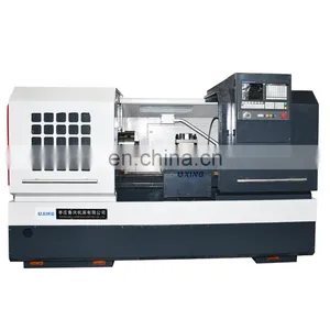 KND Siemens Fanuc GSK Control Flat Bed Cnc Horizontal Metal Turning Center Lathe Machine CAK6140 Price Manufacturer for Sale CE thumbnail-1