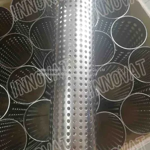 S304 Mesh Screen Perforated Filter Pipe thumbnail-1