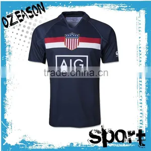 Professional Design Custom Dye Sublimation Rugby League Jersey/rugby Jersey Logo Supplier's Choice thumbnail-1