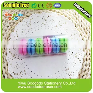 Mini Candy Macaron Shaped 3D Eraser thumbnail-4