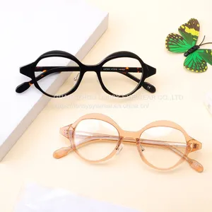 2022 Spectacle Frame Handmade Cellulose Acetate Eyeglass Frame thumbnail-1