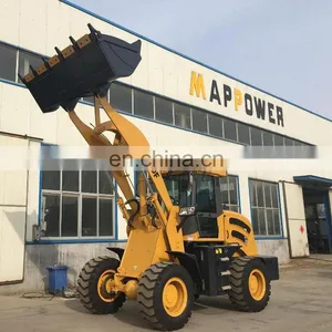 China Low Price Frontal 1.6ton Mini 4WD Diesel Wheel Loader for Sale thumbnail-2