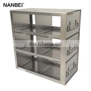 Upright Medical Refrigerator Freezer Storage Rack for Cryo Storage thumbnail-4