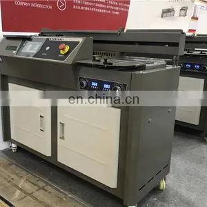 UK5 Automatic Wireless Hot Melt Glue Spine Book Binding Machine, Notebook Hotmelt Bookbinder Equipment thumbnail-2