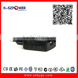 2016 G-series 10W K- 052100 5v 2a 5v 2.4a Shenzhen Usb Charger Ygy Power Supply Factory With CE UL GS ROHS FCC KC CE CCC SAA PSE thumbnail-1