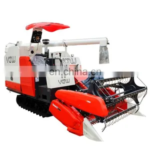 Competitive Price YAZU Harvetser Chinese Manufacturer Combine Harvester Similar Kubota DC70 thumbnail-1