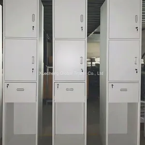 Top Quality Laboratory Storage Cabinet Metal Wardrobe Steel Locker for Lab School House Hospital Office Use thumbnail-3