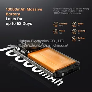 Cheapest 6.58 Inch MTK6779 Octa-Core Helio P90 Android 13 8+256G 10000mAh IP68 Rugged Phones Waterproof Handheld Mobile Phones thumbnail-2