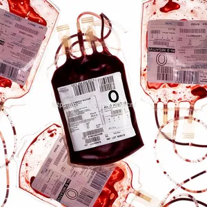 Blood Bag Labels Primary /Secondary Blood Transfer Bags Labels thumbnail-3