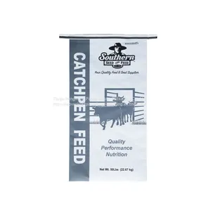 Pet Food Packing Bag Custom Design Lamination Packaging Pp Woven Cat Food Packing Bag thumbnail-2