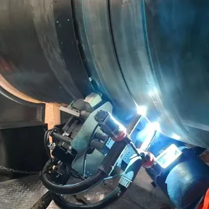 DENOH Welding Robot,Pipeline External Welder, Dual Torch Welder ,Arc Tracking System,full Automatic Welding Machine,ng Pipe Line Automatic Welding Robot.,Oil and Gas Long Pipe Line Automatic thumbnail-3