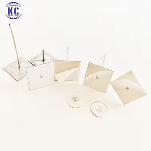 Customizable Self-Adhesive Aluminum Insulation Pin/Nail With Locking Plate/Cap thumbnail-4