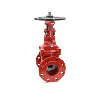 Awwa C515 Ductile Iron OS&Y Type Rising Stem Resilient Seat Flanged End Gate Valve thumbnail-1