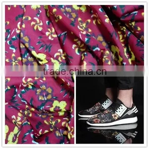 Tie Dye Printed Polyamide Spandex Fabric for Footwear thumbnail-3