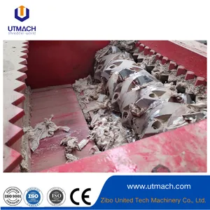 Adjustable Output Size and Consistent Shredding Single Shaft Shredder thumbnail-4