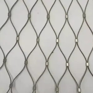 Stainless Steel Wire Rope Mesh for High-Altitude Fall Protection and Aviaries thumbnail-4