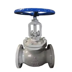 Factory Premium Quality Durable 6 Inch Cast Steel WCB Globe Valve Class 300 Stop Valve With Hand Wheel for Oil Gas Water thumbnail-4