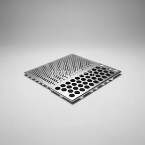 Custom Powder-coated Hexagonal Perforated Metal Speaker Grille, Outdoor Speaker, Honeycomb Metal Speaker Grille thumbnail-1