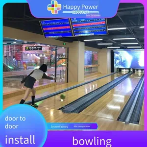 Large Indoor Bowling Track Equipment, Digital Sports Trendy Play Hall for Adult Interaction and Children's Training Experience thumbnail-1