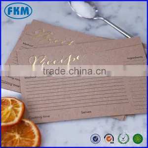 Gold Stamp Recipe Card thumbnail-1