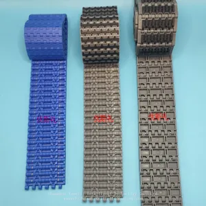1270/QNB Plastic Mesh Belt，Rubberized Anti-slip Conveyor Belt，Industrial Drive Chain thumbnail-2