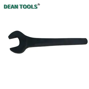 CR-V Forged DIN Standard Single Open Wrench, Chrome Plated, 10mm Size thumbnail-1