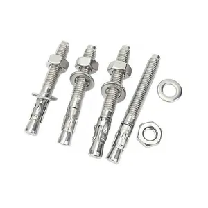 China Manufacturer Wedge Anchor Hot Dip Galvanized Standard Thread for Concrete Wholesale Price Free Samples thumbnail-2