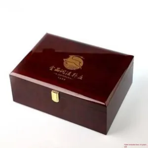 Shaanxi Official Tea Fuzhuan Tea Wooden Box Manufacturer for Custom Production in 2024, Yaobei Packaging Offers Free Design thumbnail-3