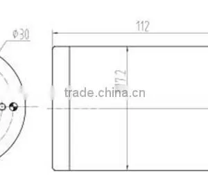Low Speed High Torque dc Motor for Golf Trolley ZY7712Z thumbnail-2