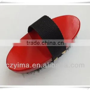 Wooden Horse Cleaning Brush With Plastic Bristle/harness thumbnail-1