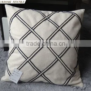 Linen Lace Decor Pillow thumbnail-2