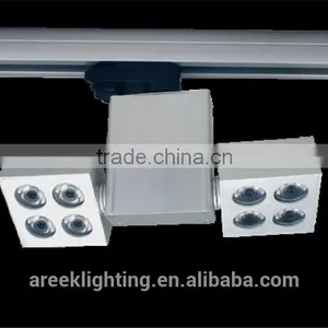 LED Ceiling Spot Light for 4 Wire Track Double Head Led Spot Light thumbnail-1